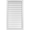 Ekena Millwork Vertical Surface Mount PVC Gable Vent w/ 2"W x 2"H , Brickmould Sill Frame, 24"W x 42"H GVPVE24X4203SN - alternate 1